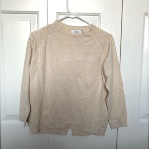 Zara Kids Cream Sweater